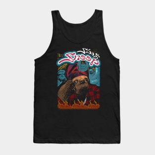 Snoop sloth vintage 80s bootleg design Tank Top